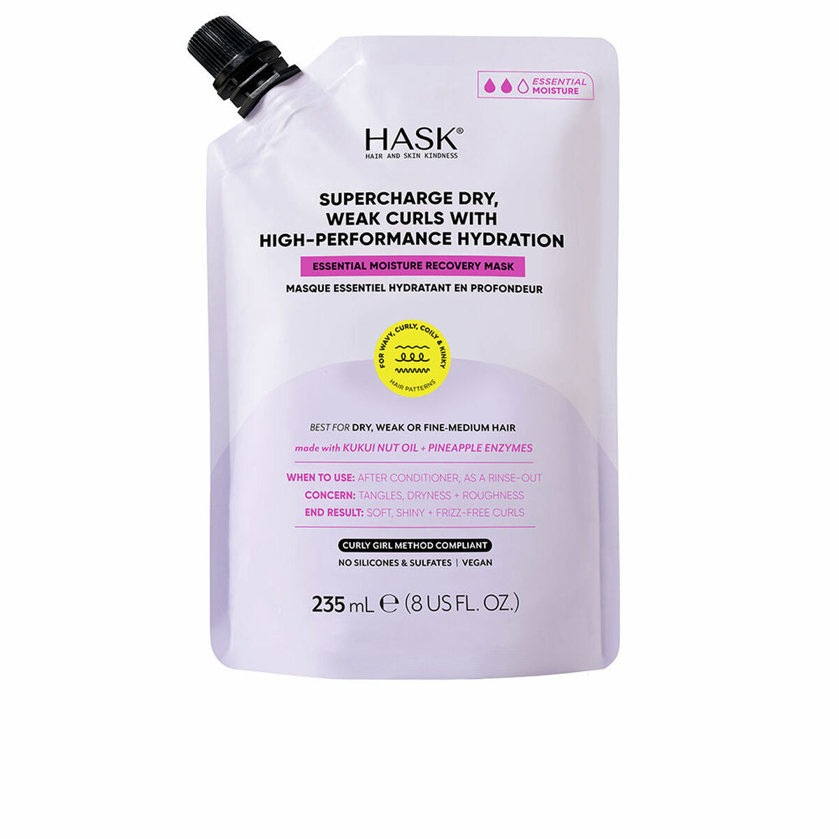 Hair Mask HASK TEXTURE 235 ml-0