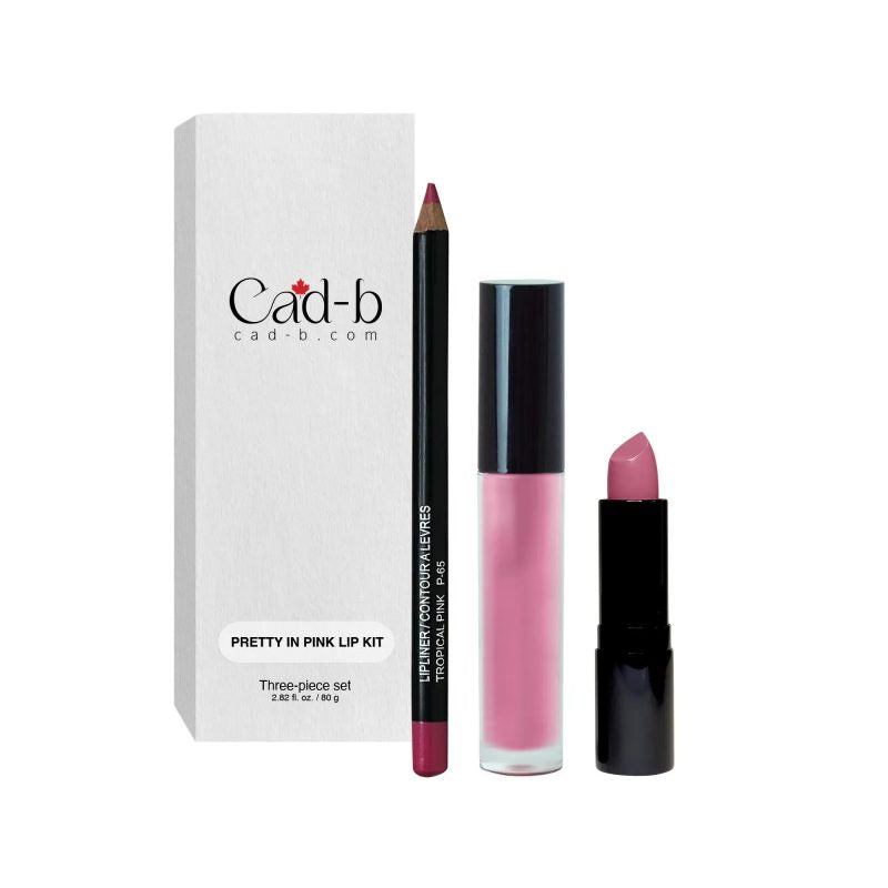 Lip Kit – Pretty In Pink – LKLPIP | Paraben Free, Cruelty Free
