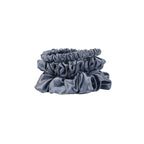 19 Momme Silk Scrunchies Mixed Size Set of 3