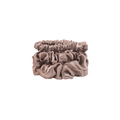 19 Momme Silk Scrunchies Mixed Size Set of 3