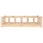 NNEVL Dog Bed 105.5x75.5x28 cm Solid Wood Pine-3