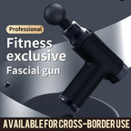 1pc Portable Mini Massage Gun - Deep Tissue Muscle Massager (Black)-4