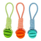 Dental Health Pet Rope Ball Toy-2