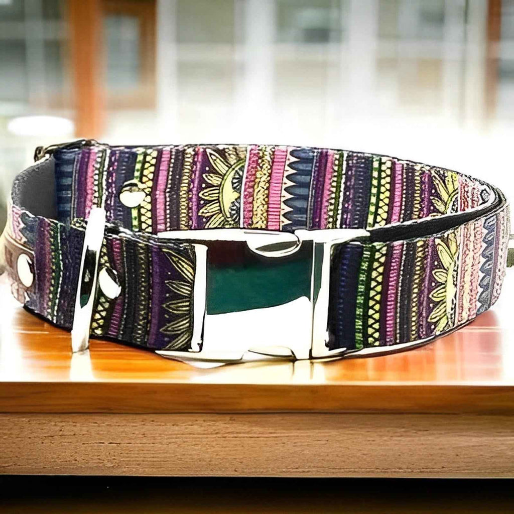 Regal Pooch Cotton Dog Collar  Finnigans Play Pen-0